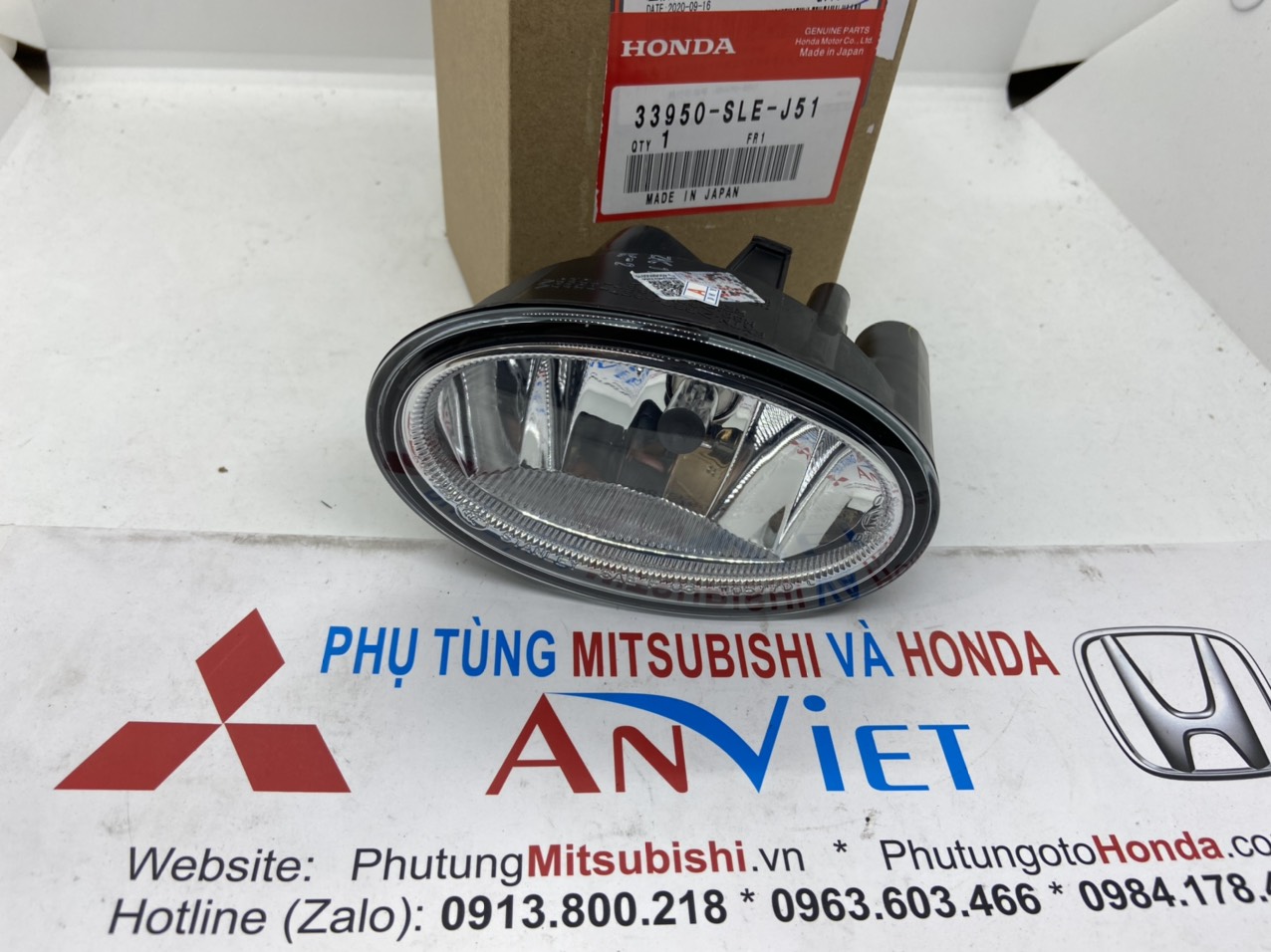 Đèn ba đờ sốc trước xe Honda Brio